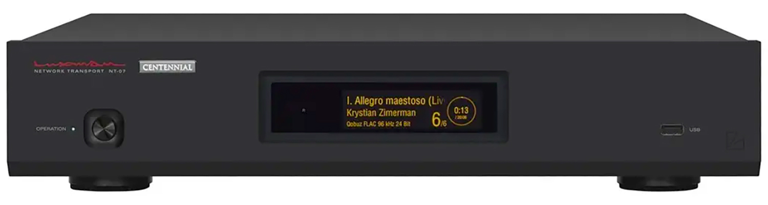 Luxman - NT-07 Black Edition – Network Transport