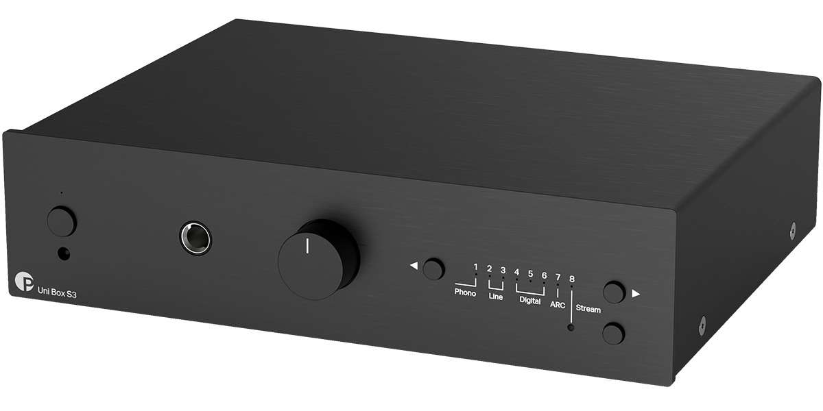 Pro Ject Uni Box S3 black Pro Ject Uni Box S3 black