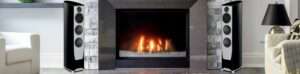 a fireplace with fire in it Paradigm Persona 3F