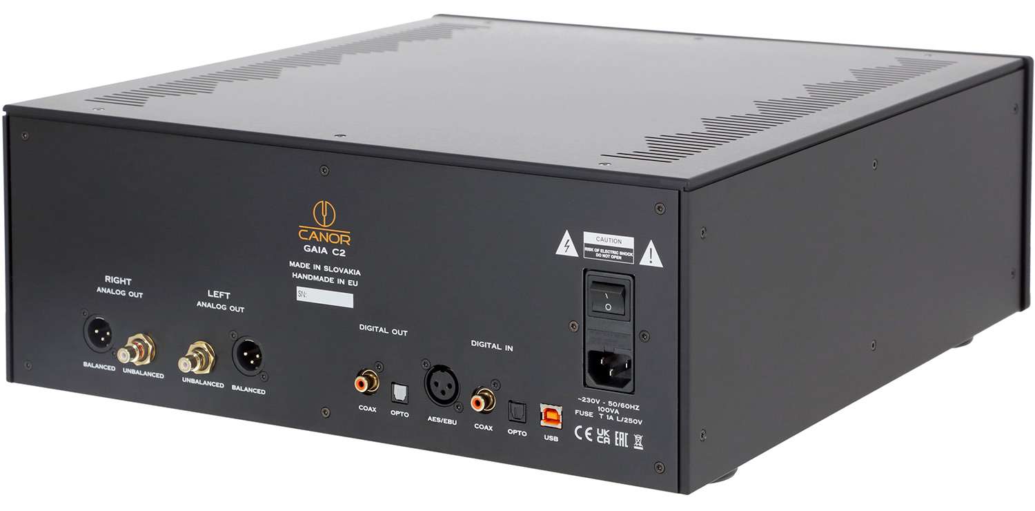 Final Audio DX6000 14 Canor Gaia C2: DAC a valvole con lettore CD News CentroMusica