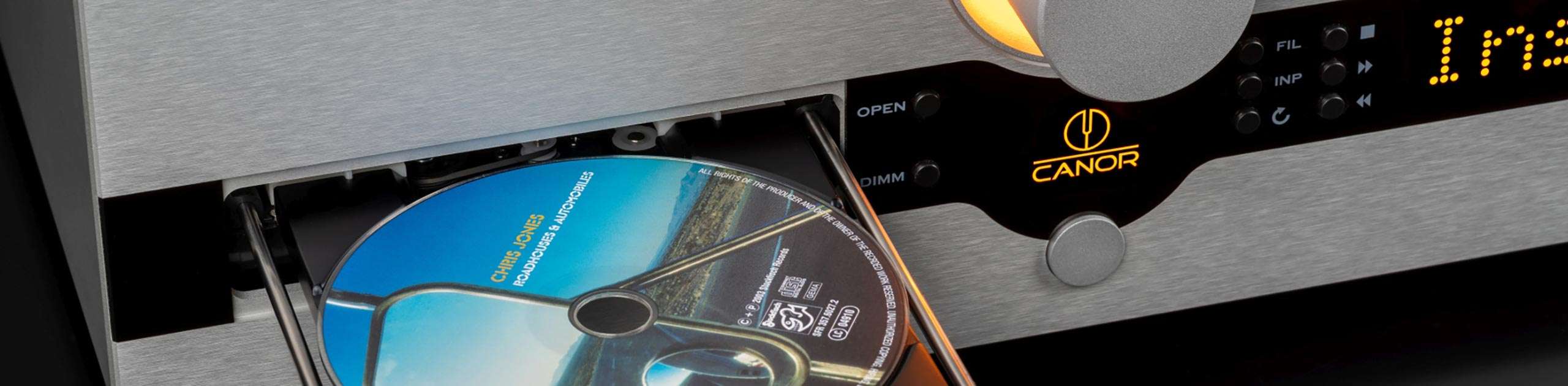 Canor Gaia C2: DAC a valvole con lettore CD